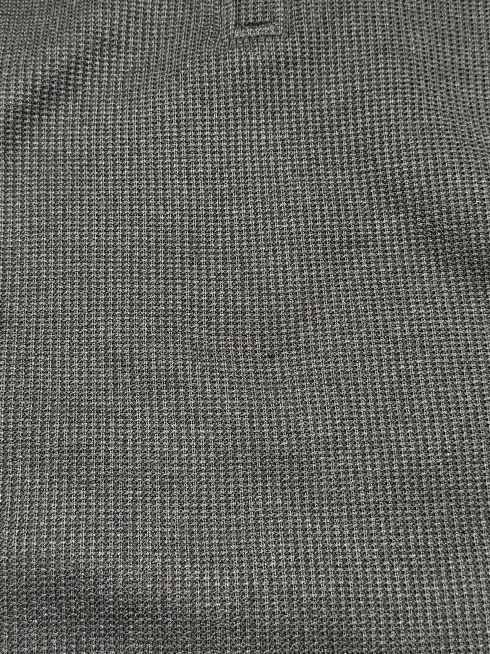 Spyder Core Sweater Men’s Black Waffle Knit Fleece Lined Sweater 1/4 Zip Small